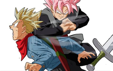 trunks vs goku black